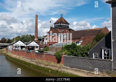 Harveys Brauerei, Lewes, East Sussex, England, UK Stockfoto