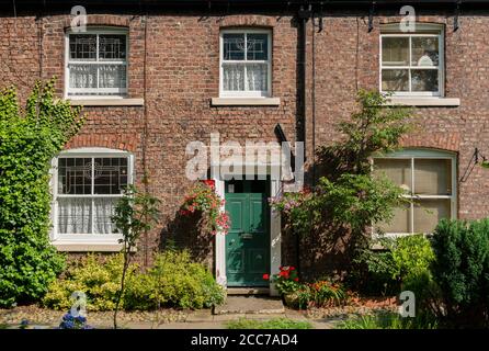 Fairfield Mährische Siedlung in Doylsden, Tameside, Greater Manchester, Großbritannien Stockfoto