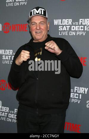 LOS ANGELES - 1. DEZEMBER: Gast bei der Heavyweight Championship of the World Wilder vs. Fury - Ankunft im Staples Center am 1. Dezember 2018 in Los Angeles, CA Stockfoto