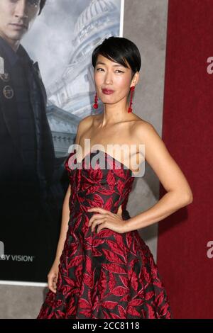 LOS ANGELES - 5. DEZ.: Jihae Kim bei der Mortal Engines Los Angeles Premiere im Village Theatre am 5. Dezember 2018 in Westwood, CA Stockfoto