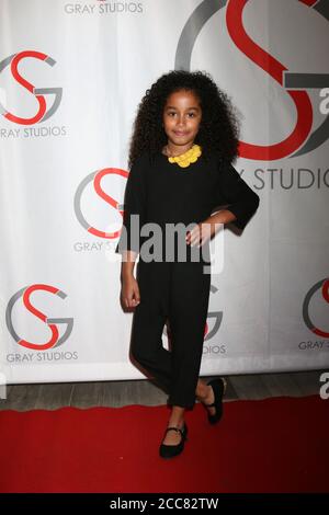 LOS ANGELES - JAN 20: Jordyn Curet beim LA Film Festival - Samstag in den Gray Studios am 20. Januar 2018 in North Hollywood, CA Stockfoto