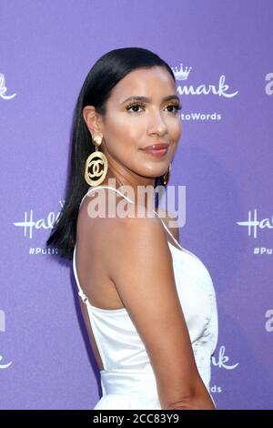 LOS ANGELES - JUL 30: Julissa Bermudez in der Gabrielle Union veranstaltet am 30. Juli 2018 im Lombardi House in Los Angeles, CA, die Startparty für Hallmark's Put IT Into Words Kampagne Stockfoto