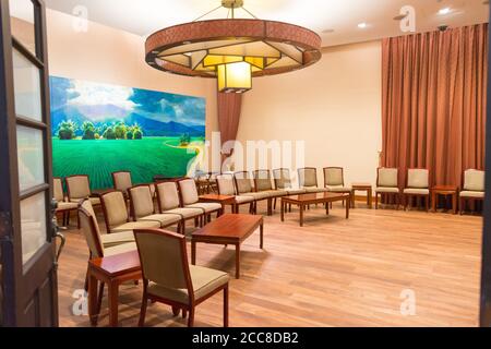 Taipei, Taiwan - der Rainbow Room im Präsidentenbüro in Taipei, Taiwan. Stockfoto