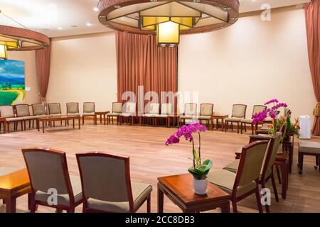 Taipei, Taiwan - der Rainbow Room im Präsidentenbüro in Taipei, Taiwan. Stockfoto