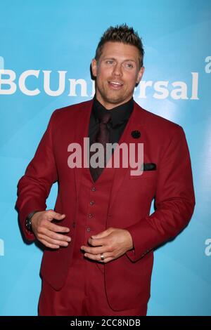 LOS ANGELES - 9. JANUAR: Michael Mizanin, The Miz bei der NBC TCA Winter Press Tour im Langham Huntington Hotel am 9. Januar 2018 in Pasadena, CA Stockfoto