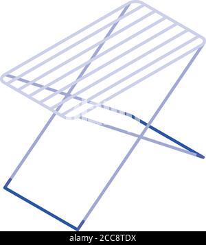 Trocknersymbol, isometrischer Stil Stock Vektor