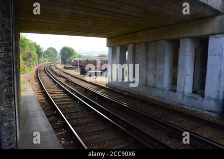 Ryde St johns Station auf der Isle of Wight Stockfoto