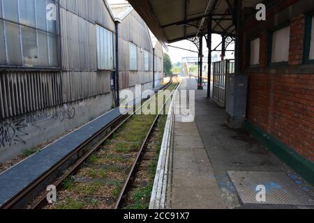 Ryde St johns Station auf der Isle of Wight Stockfoto