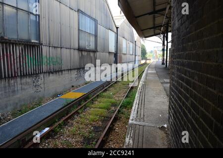 Ryde St johns Station auf der Isle of Wight Stockfoto