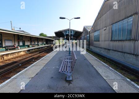 Ryde St johns Station auf der Isle of Wight Stockfoto