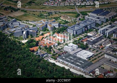 Das Software-Unternehmen SAP in Walldorf ist eine eigene Stadt mit allen Bürogebäuden. Stockfoto