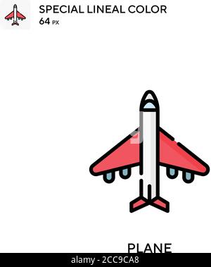 Ebene spezielles lineales Farbvektorsymbol. Illustration Symbol Design Vorlage für Web mobile UI-Element. Stock Vektor