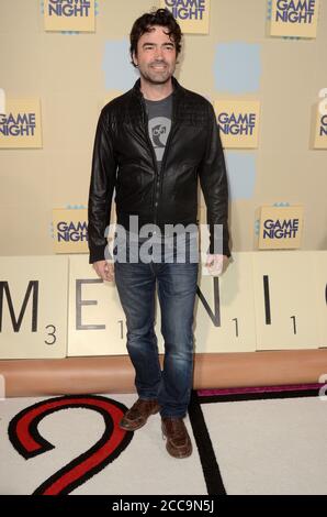 LOS ANGELES - FEB 21: Ron Livingston bei der Game Night Premiere im TCL Chinese Theatre IMAX am 21. Februar 2018 in Los Angeles, CA Stockfoto