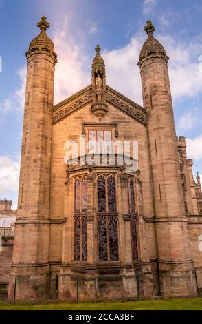 Alton Towers - ehemaliges Landgut Stockfoto