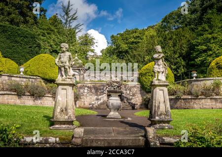 The Gardens at Alton Towers Theme Park, Staffordshire, Großbritannien Stockfoto