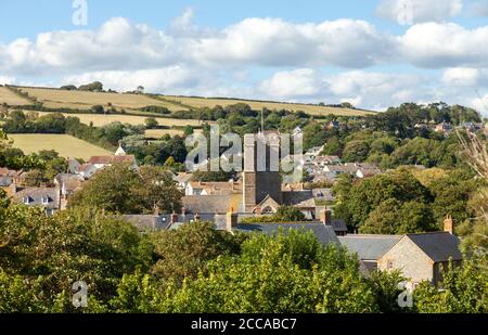 St. Mary's Church, Burton Bradstock, Dorset, Großbritannien Stockfoto