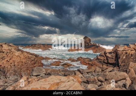 Yallingup Canal Rocks in Western Australia Stockfoto