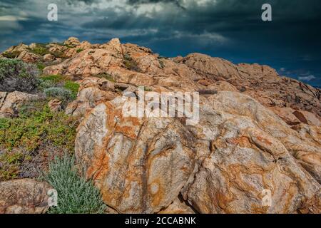 Yallingup Canal Rocks in Western Australia Stockfoto