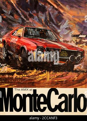 Die AMX in Monte Carlo. Museum: PRIVATE SAMMLUNG. Autor: ANONYM. Stockfoto