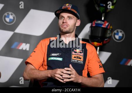 Spielberg, Österreich. August 2020. Pressekonferenz vor dem Motorrad Grand Prix der Steiermark der MotoGP auf dem Red Bull Ring von Spielberg. Österreich, 20. August 2020 Rueda de prensa previa al Gran Premio de Styria de MotoGP en el Red Bull Ring de Spielberg. Österreich 20 de agosto de 2020 BRAD BINDER MotoGP.com/Cordon Pressequelle: CORDON PRESS/Alamy Live News Stockfoto