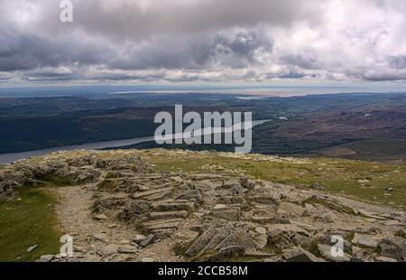 Weite Landschaft der atemberaubenden englischen Landschaft Stockfoto