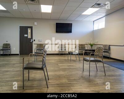 Las Vegas, 6. AUGUST 2020 - Innenansicht des Quest Diagnostics Stockfoto