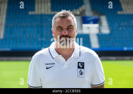 Fußball, 2. Bundesliga, 2020/2021, VfL Bochum, Vonovia Ruhrstadion, Media Day, Teampräsentation zur Spielzeit, Cheftrainer Thomas Reis Stockfoto