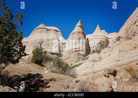 Kasha-Katuwe Tent Rocks National Monument, New Mexico USA Stockfoto