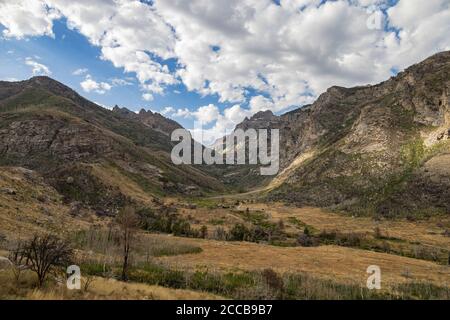 Wunderschöne Landschaft rund um den Lamoille Canyon, Nevada Stockfoto