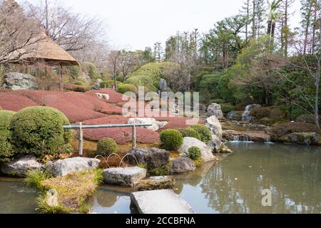 Kyoto, Japan - Taizo-in Tempel am Myoshin-ji Tempel in Kyoto, Japan. Ein Haupttempel des verbundenen Zweiges des Rinzai Zen Buddhismus. Stockfoto