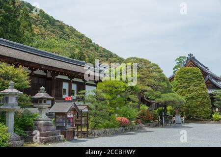 Kyoto, Japan - Matsunoo-taisha-Schrein in Kyoto, Japan. Es heißt, Matsuno'o Taisha wurde 701 gegründet. Stockfoto