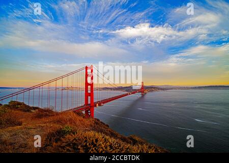 Golden Gate Bridge, San Francisco, CA Stockfoto