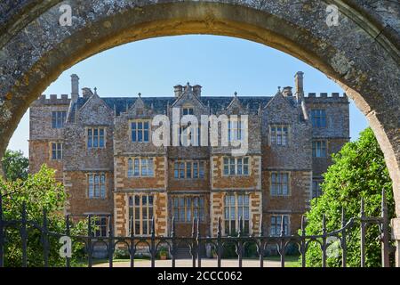 Chastleton House, ein jakobisches Landhaus, das zwischen 1607 und 1612 im Dorf Chastleton in Oxfordshire erbaut wurde Stockfoto