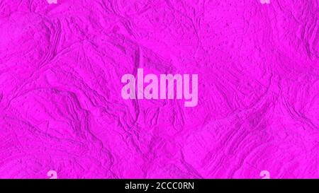 Boden Stein rosa magischen Sand Hintergrund. 3D-Rendering Stockfoto