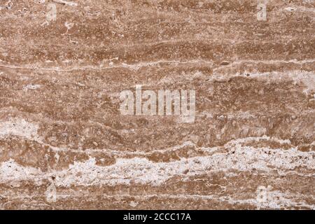 Eleganter brauner Travertin Hintergrund als Teil Ihres einzigartigen Designs. Stockfoto
