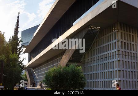 Außenansicht des Akropolis-Museums im Zentrum von Athen Griechenland - Foto: Geopix/Alamy Stock Photo Stockfoto