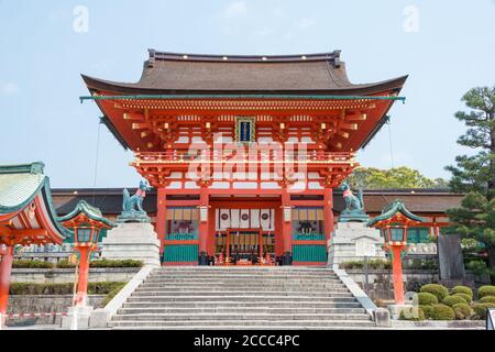 Kyoto, Japan - Fushimi Inari-taisha-Schrein in Fushimi, Kyoto, Japan. Stockfoto