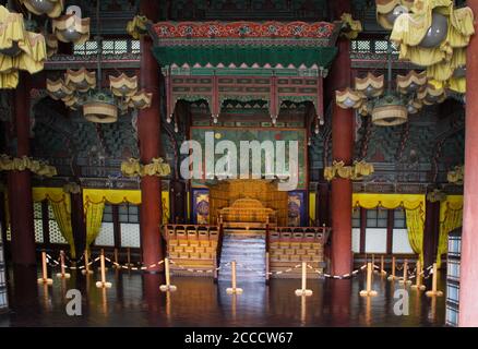 Changdeokgung Palast in Seoul, Südkorea Stockfoto