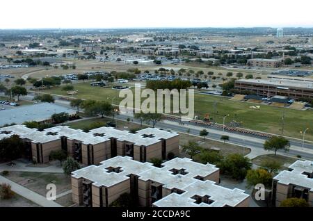 Fort Hood, Texas 27. September 2006: Hubschrauberlandeplatz von Fort Hood, Texas, dem einzigen Militärstützpunkt der USA, der zwei Armeedivisionen beherbergt, die 4. Infanterie-Division und die 1. Kavallerie-Division. Beide Einheiten haben im Irakkrieg umfangreiche Aktionen erlebt. ©Bob Daemmrich Stockfoto