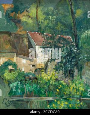 Haus der Pere Lacroix, Paul Cezanne, 1873, Nationalgalerie, Washington DC, USA, Nordamerika Stockfoto