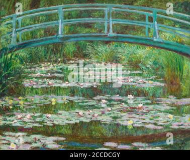 Die japanische Brücke, Claude Monet, 1899, Nationalgalerie, Washington DC, USA, Nordamerika Stockfoto