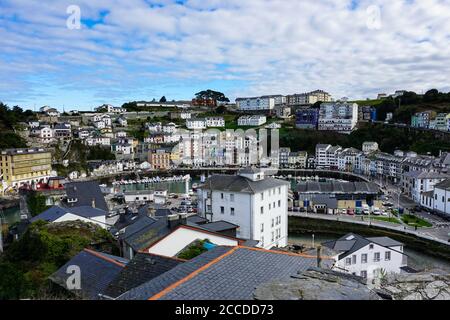 Luarca Stockfoto