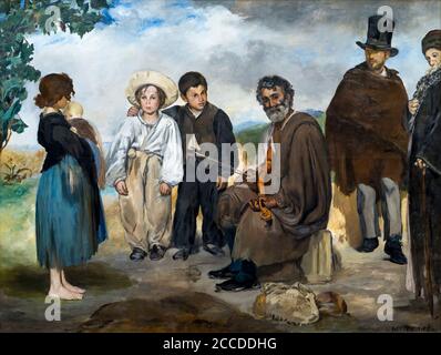 Der alte Musiker, Edouard Manet, 1862, Nationalgalerie, Washington DC, USA, Nordamerika Stockfoto