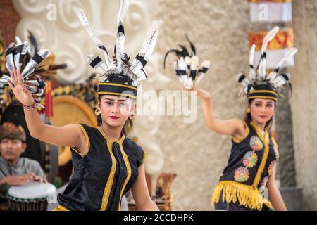 Garuda Wisnu Kencana Cultural Park oder GWK, ist ein Touristenziel und Attraktion in Ungasan, Badung auf der Insel Bali, Indonesien etwa 1 Stockfoto