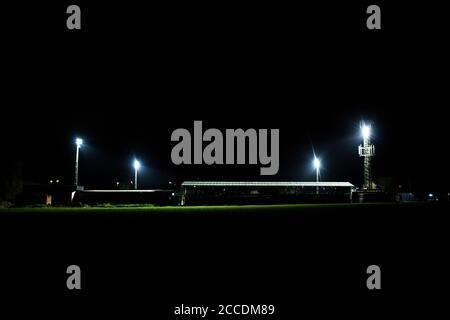 25/02/2020 Wealdstone vs Chelmsford City 0-1. Grosvenor Vale Stadium. National League South. Tom Knowles erzielte das Siegtor für Chelmsford City. Stockfoto