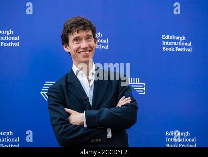 Edinburgh International Book Festival, Schottland, Großbritannien: Rory Stewart, konservativer Politiker und Abgeordneter für Penrith Stockfoto