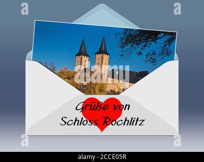 Schloss Rochlitz, mehr als 1000 Jahre alt, Rochlitz, Sachsen, Deutschland, Europa Stockfoto