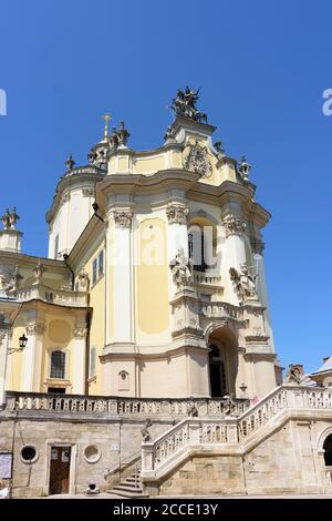 Lwiw (Lwiw, Lemberg), St. George's Cathedral in Lwiw Oblast, Ukraine Stockfoto