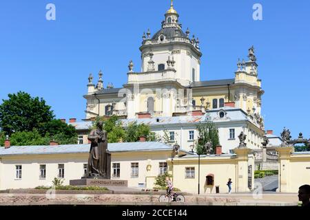 Lwiw (Lwiw, Lemberg), St. George's Cathedral in Lwiw Oblast, Ukraine Stockfoto