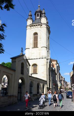 Lviv (Lwiw, Lemberg), Armenische Kathedrale im Gebiet Lviv, Ukraine Stockfoto